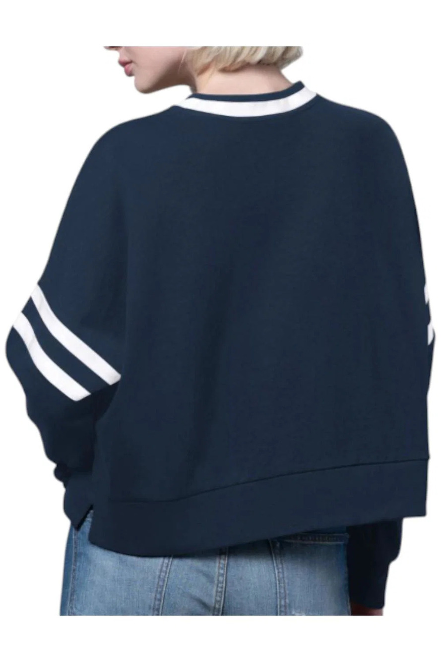 NFL Starter Women's Rally Sweatshirt by Glll Patriots - Regular - Picture 2 of 2